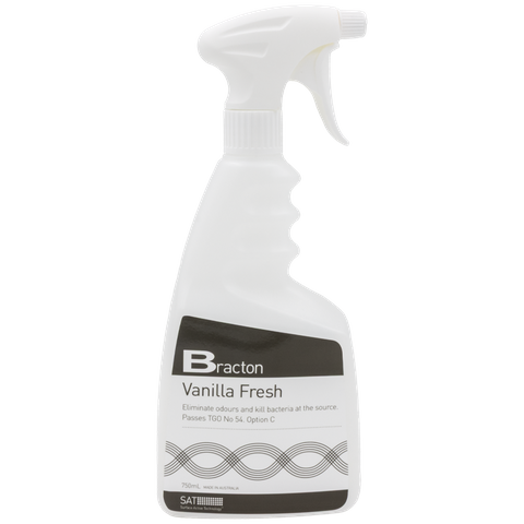 EMPTY SPRAY BOTTLE 12x750ML LABELLED - VANILLA FRESH