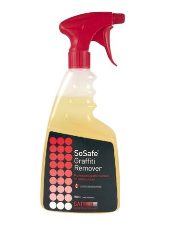 GRAFFITI REMOVAL So Safe RED LABEL PROFESSIONAL 12X750ML