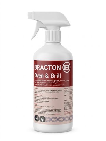 EMPTY SPRAY BOTTLE (FOAMING) 6x1L LABELLED - OVEN & GRILL