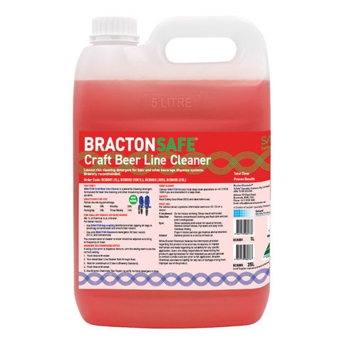 CRAFT 3X5LTR BRACTON SAFE BEER LINE CLEANER