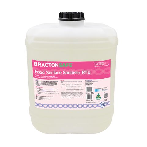 SURFACE SANITISER BRACTON FOOD RTU 25LT