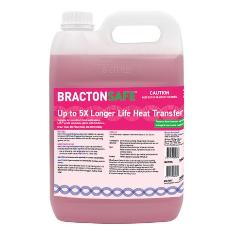 BRACTON LONG LIFE HEAT TRANSFER FLUID PROPYLENE GLYCOL