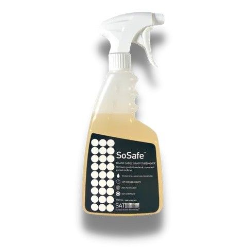 GRAFFITI REMOVAL 6X750ML So Safe BLACK LABEL