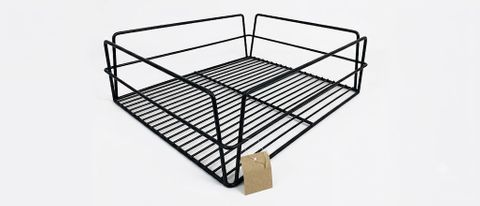 Glass Washing Tray with Black Coating 44cm x 36cm x 12.5cm