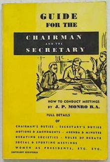 Guide for Chairman and the Secretary
