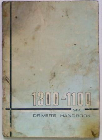 Austin/Morris 1300-1100 MkII Owner's Handbook
