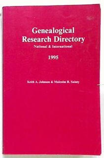 Genealogical Research Dictionary 1995