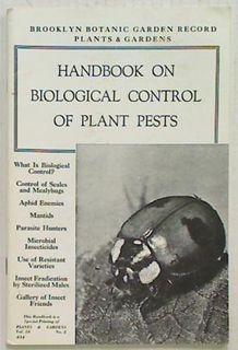 Handbook On Biological Control of Plant