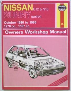 Nissan Sunny B12 & N13 Oct.1986 to 1988