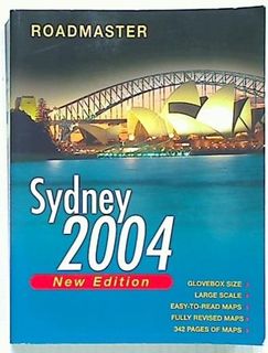 Roadmaster Sydney 2004 Map Book