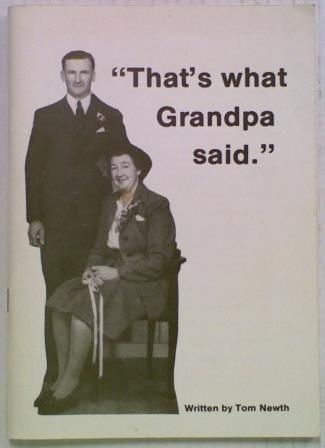 That's what Grandpa said.