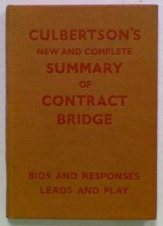 Culbertson's New and Complete Summary of Contract Bridge
