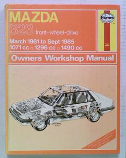Mazda 323 Hatch & Saloon 1981 to 1985