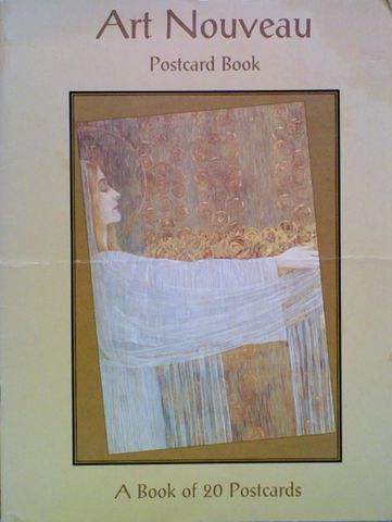 Art Nouveau Postcard Book