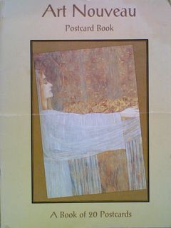 Art Nouveau Postcard Book