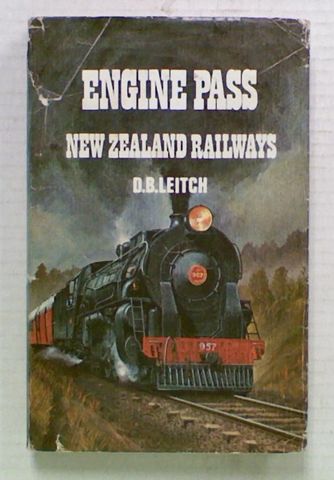 Engine Pass. New Zealand Railways