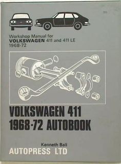 Volkswagen 411LE 1968-72 AutoBook