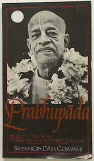 Prabhupada. He Built a House in Which