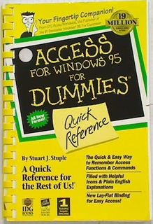 Access for Windows 95 for Dummies