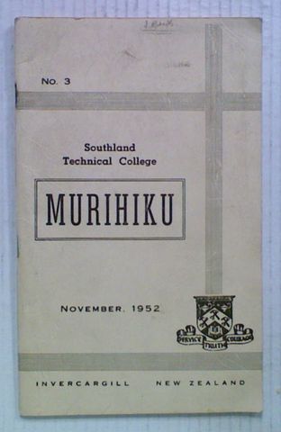 Southland Technical College Murihiku No.3