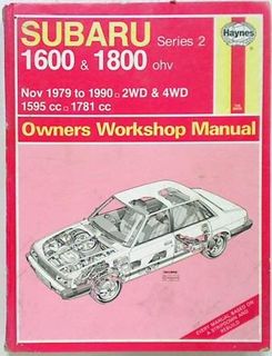 Subaru Series 2 1600 & 1800 ohv