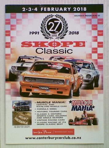 Skope Classic 2018  27th Classic Racing Ruapuna