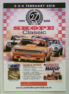 Skope Classic 2018  27th Classic Racing Ruapuna