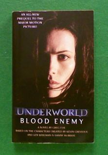 Under World: Blood Enemy (Bk 2)
