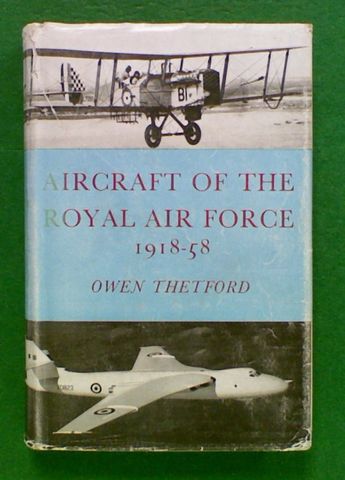 Aircraft of the Royal Airforce 1918-58