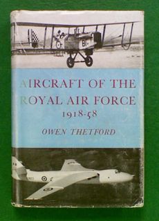 Aircraft of the Royal Airforce 1918-58