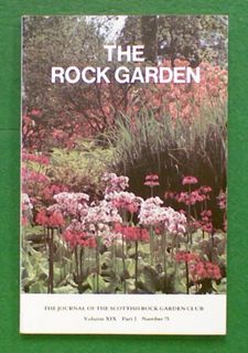 The Rock Garden: The Journal of the Scottish Rock Garden Club