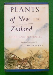 Plants of New Zealand. 1964 (Hard Cover)