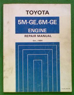 TOYOTA 5M-GE, 6M-GE Engine Repair Manual