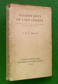 Golden Days of Lake County (First Edition Hard Cover)