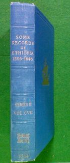 Some Records of Ethiopia 1593-1646