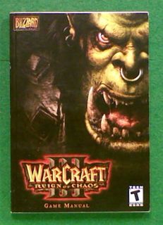 Warcraft III: Reign of Chaos Game Manual