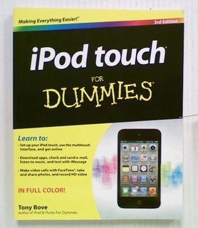 iPod touch for Dummies 3rd Edition