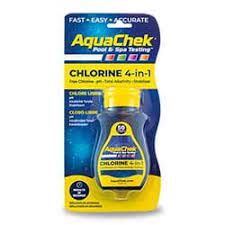 Aquachek 4 in 1 Test Strips