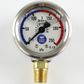 Pressure Gauge - S/Steel Liquid Filled Bottom Mount