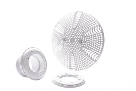 SE25 Suction - Threaded 40mm for Vinyl Pools (White)