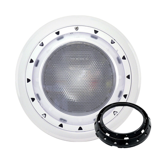 GKRX White LED Light + Retro Mounting Kit + Black Rim