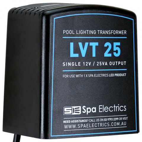 Spa Electrics 12V 25VA Transformer for Single LED Light