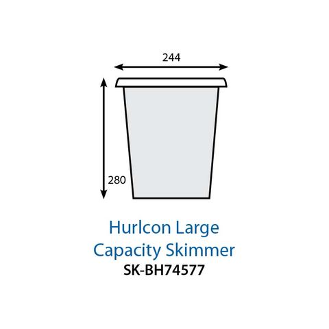 SKIMMER BASKET HURLCON LARGE CAPACITY SEPT 2016 ONWARDS