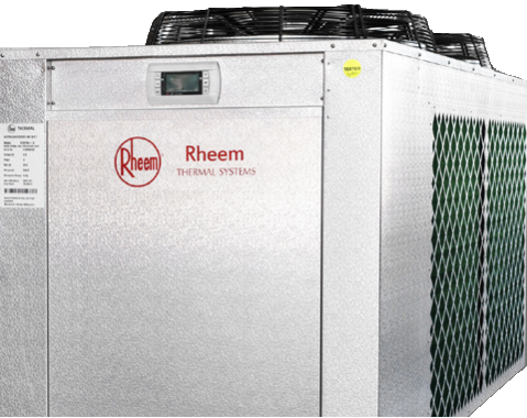 RHEEM HEAT INVERTER TOP MOUNT 17kW R410A Gas, 25amp Circuit