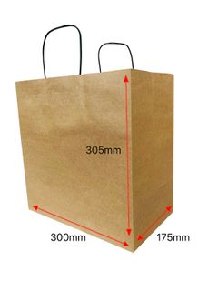 Twist Handle Paper Bags MEDIUM (250pcs)