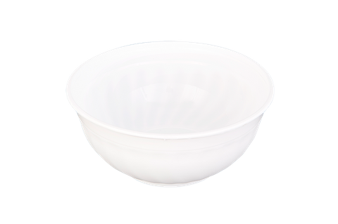 1050 White Plastic Bowl