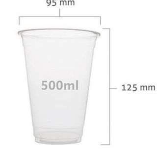 Y500 Clear Cup (100*20)
