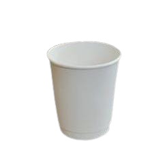 8oz White Paper Cup DW