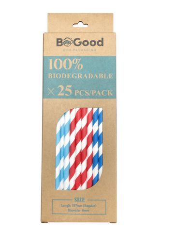 Party Pack-Reg Paper Straw Mix-Design
