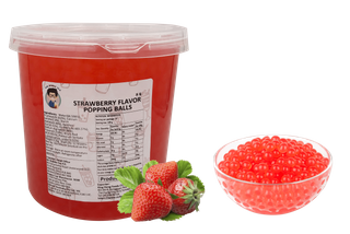 *CARTON Strawberry Popping Ball (3.2kg)